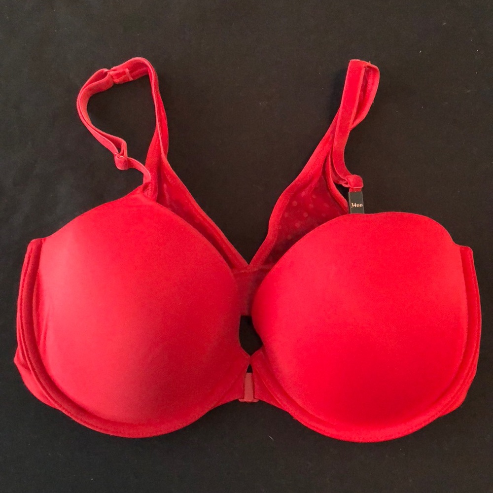 Victoria’s Secret 34DD bra.